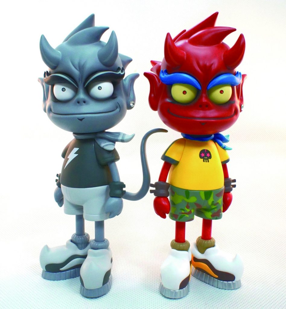 Urban Devil Pepperjerry Art Toy Rock