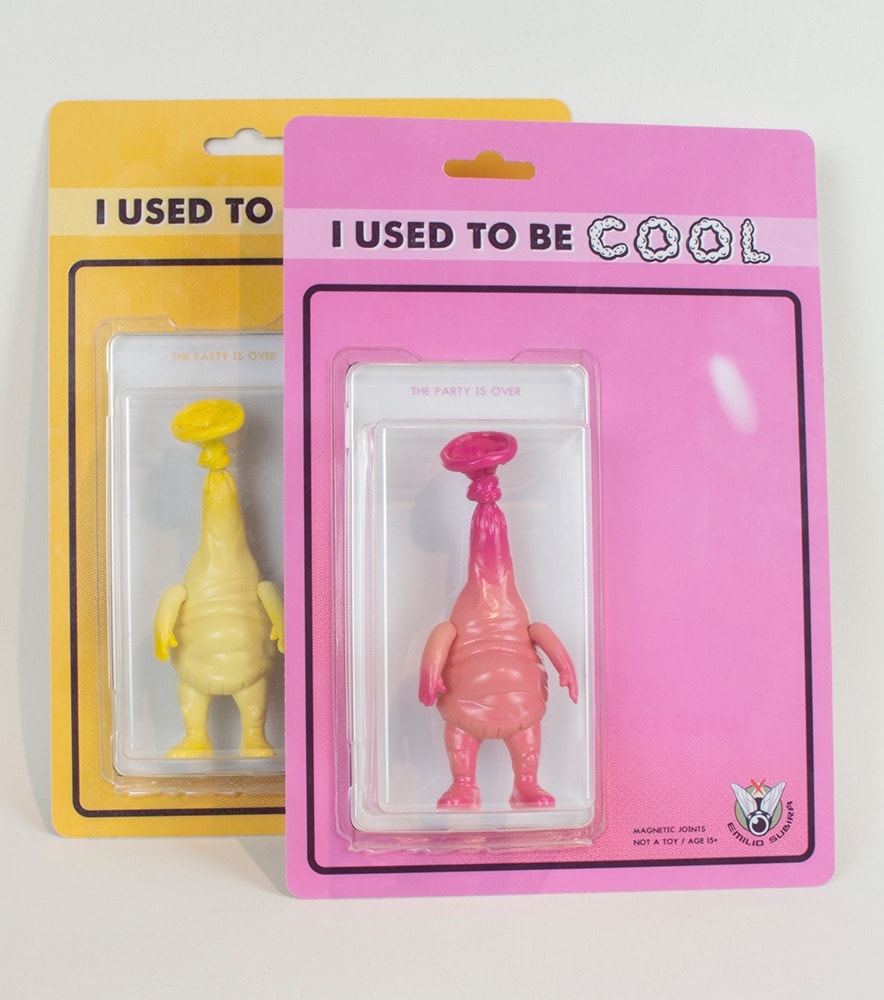 Emilio Subira I Used to be Cool Resin Art Toy Designer