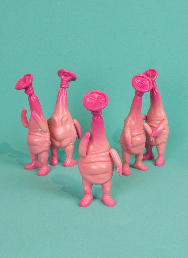 Emilio Subira I Used to be Cool Resin Art Toy Designer