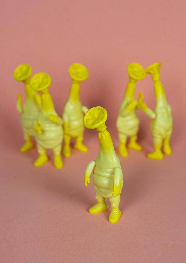 Emilio Subira I Used to be Cool Resin Art Toy Designer