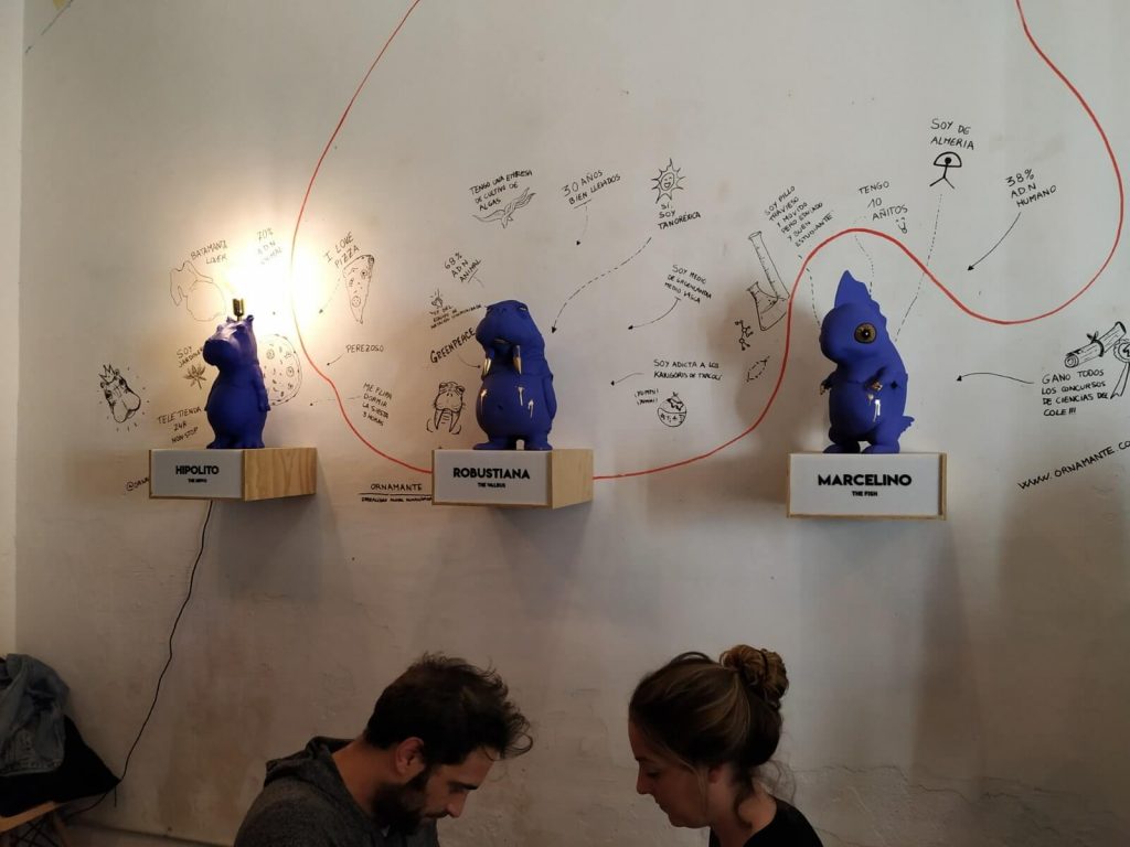 Los Ilustrados de Ornamante 2019 Bacanal Café