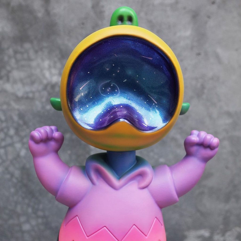 Kenny Scharf Peanuts Apportfolio Resin Sculpture