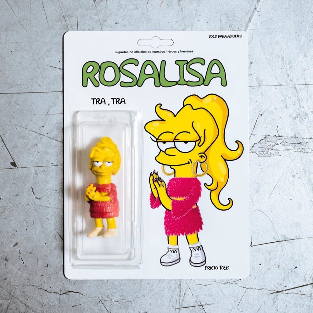 Prieto Toys Rosalisa B-Tangana Bootleg Art Toy