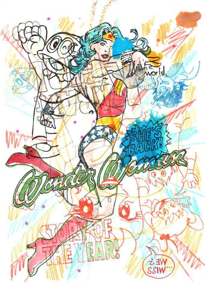 JUDAS ARRIETA ART TOY GAMA BOOK ART 100 Superheroes