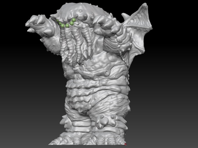 The Great Cthulhu Sea Demon Vinyl Toy