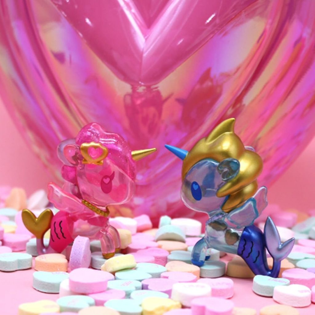 Mermicorno Tokidoki San Valentin Art Toy