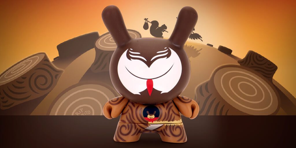Exquisite corpse dunny series red mutua studios kidrobot