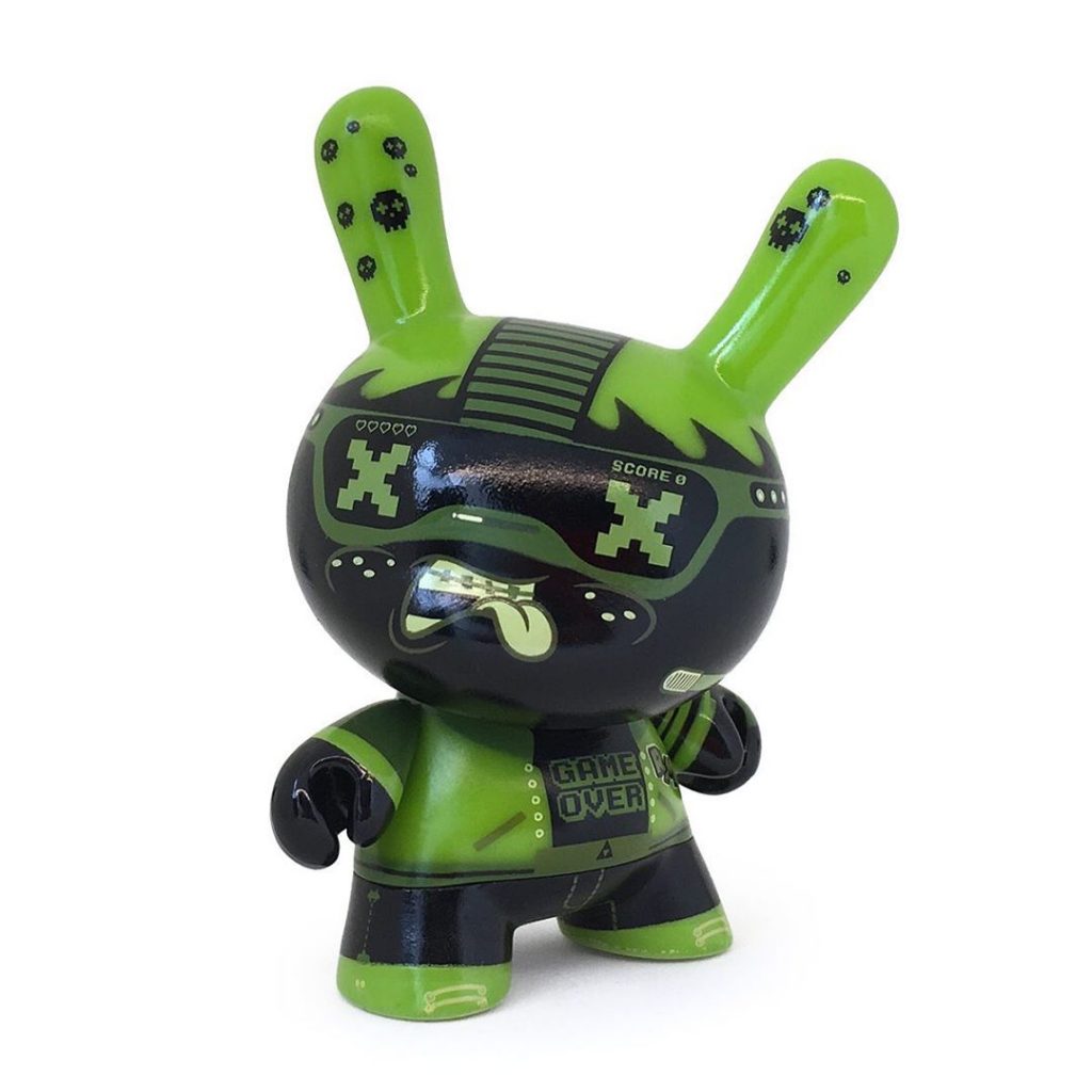 Exquisite corpse dunny series red mutua studios kidrobot