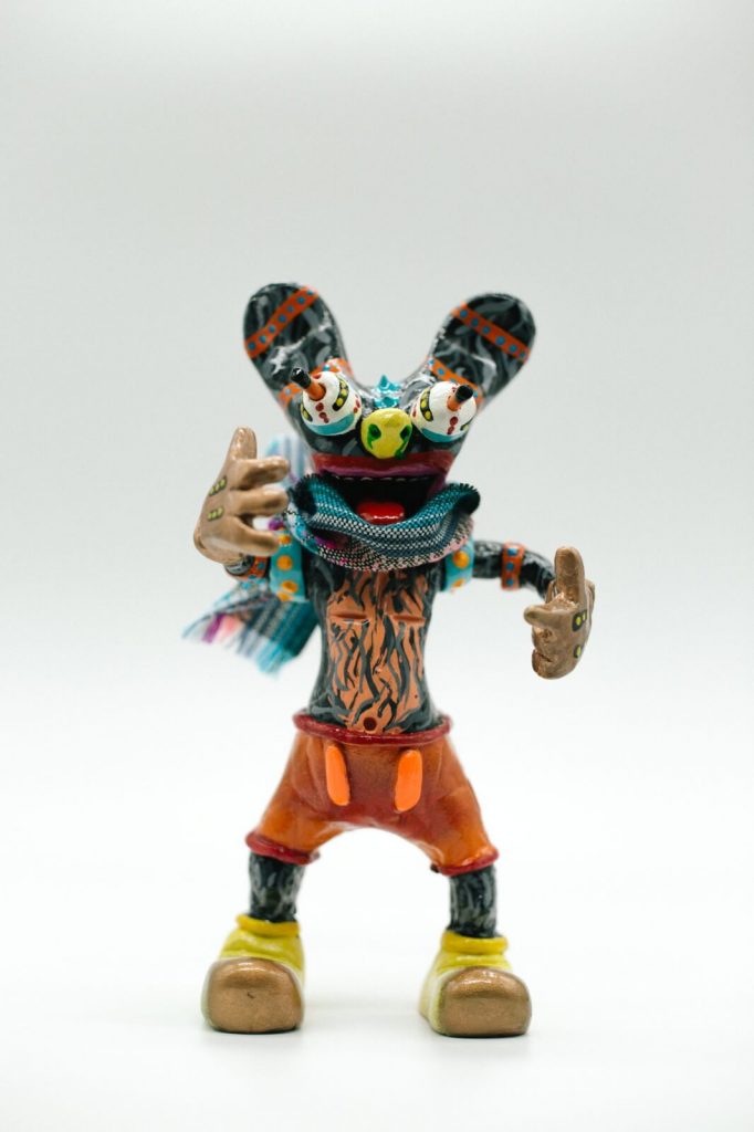 Friky Mouse Miss Santeria Resin Toy Art Toy