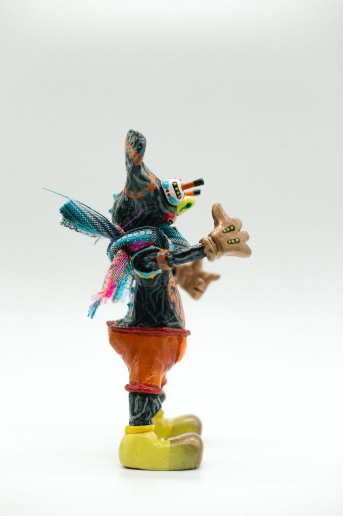 Friky Mouse Miss Santeria Resin Toy Art Toy