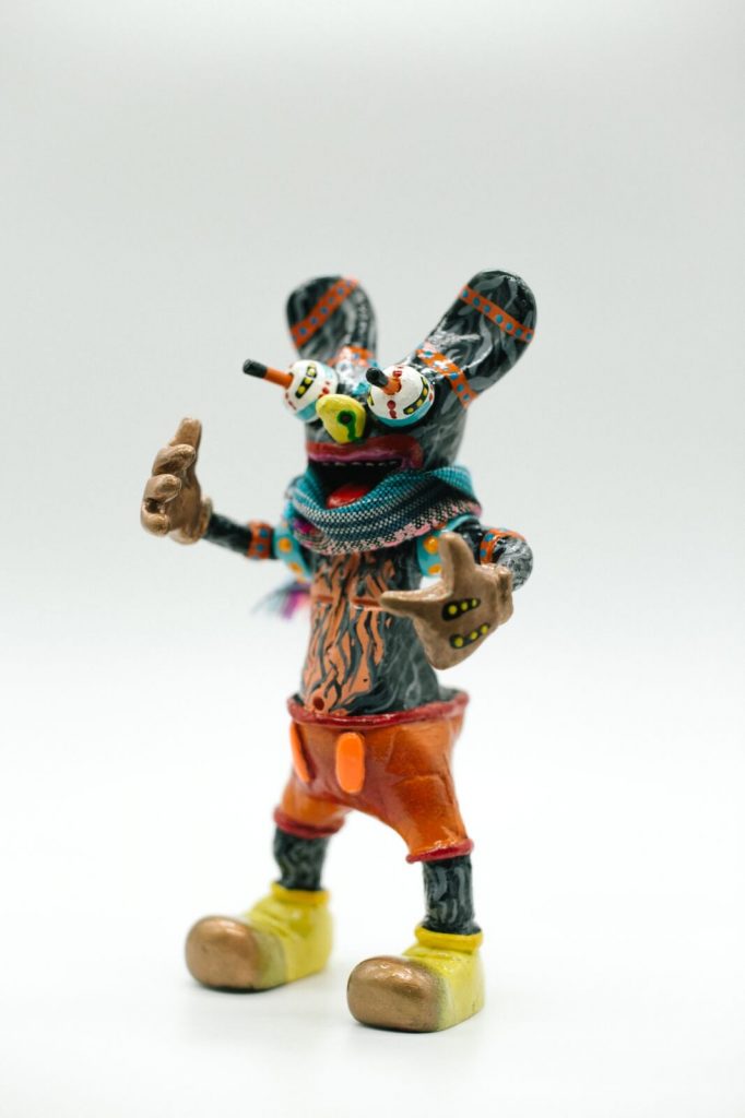 Friky Mouse Miss Santeria Resin Toy Art Toy