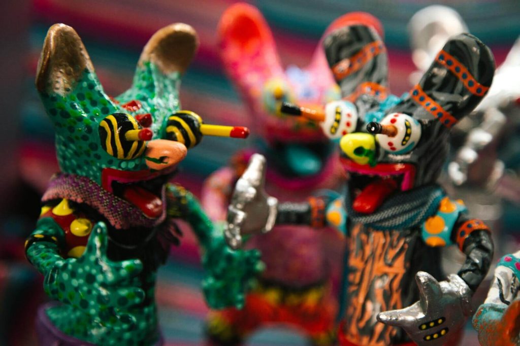 Friky Mouse Miss Santeria Resin Toy Art Toy