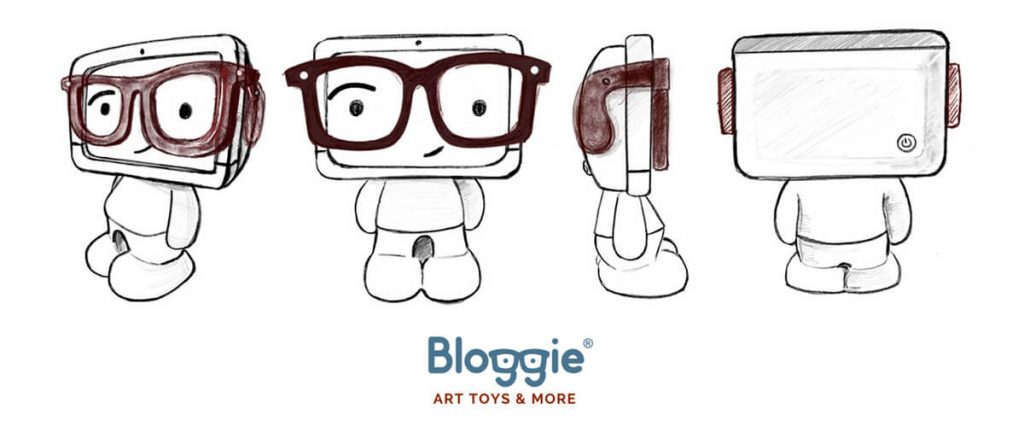 Bloggie Art Toy Resin Toy