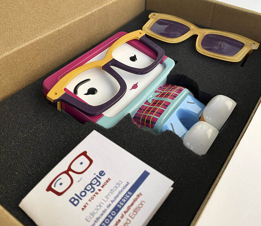 Bloggie Art Toy Resin Toy