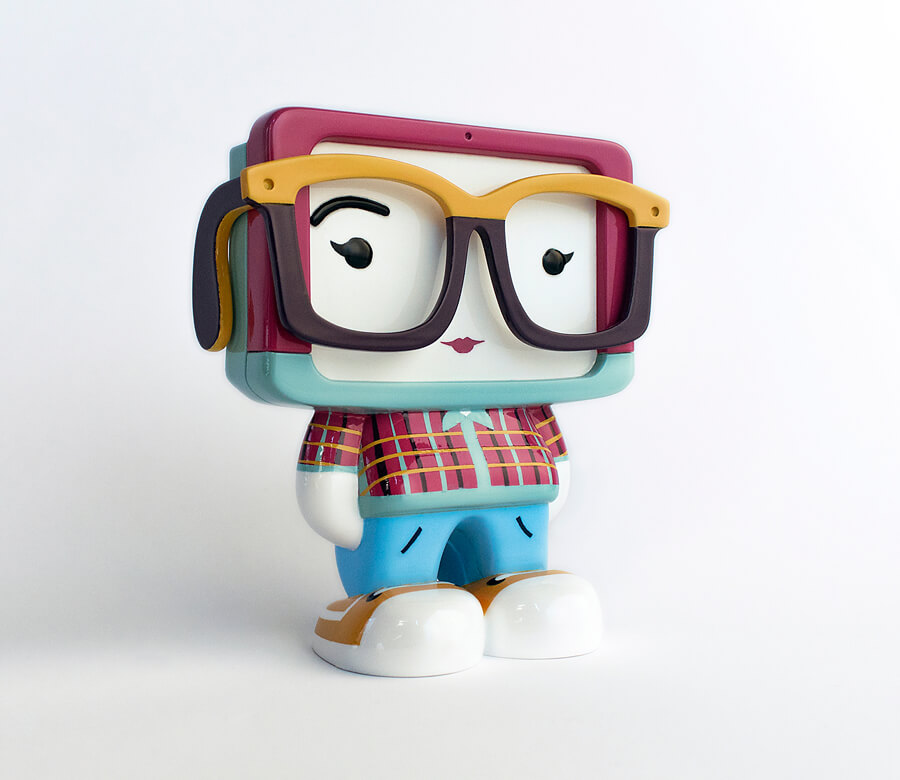 Bloggie Art Toy Resin Toy