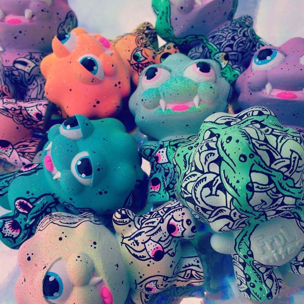 Frul Toys Art Toy Custom Resin