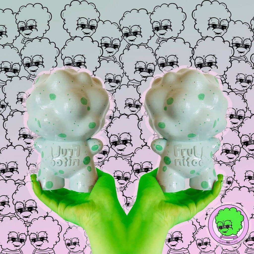 Frulano Frul Toys Art Toy Custom Resin