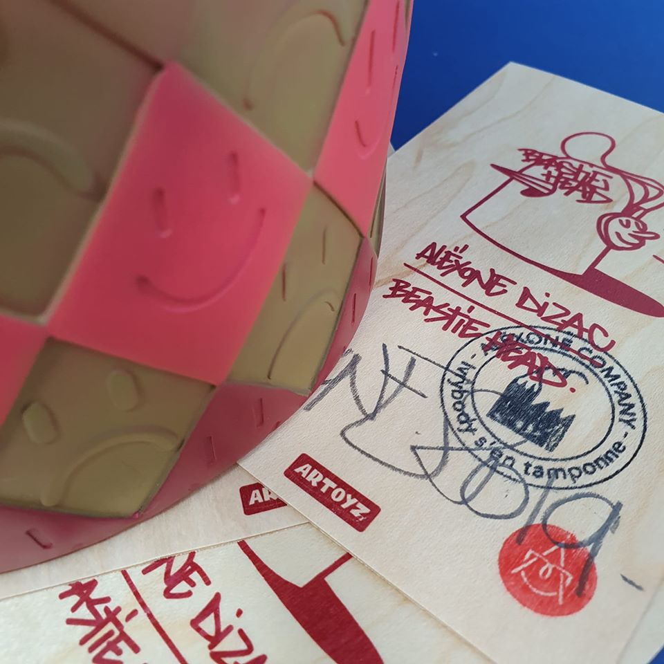 Beastie Head Alexone Dizac Artoyz Originals Sculpture