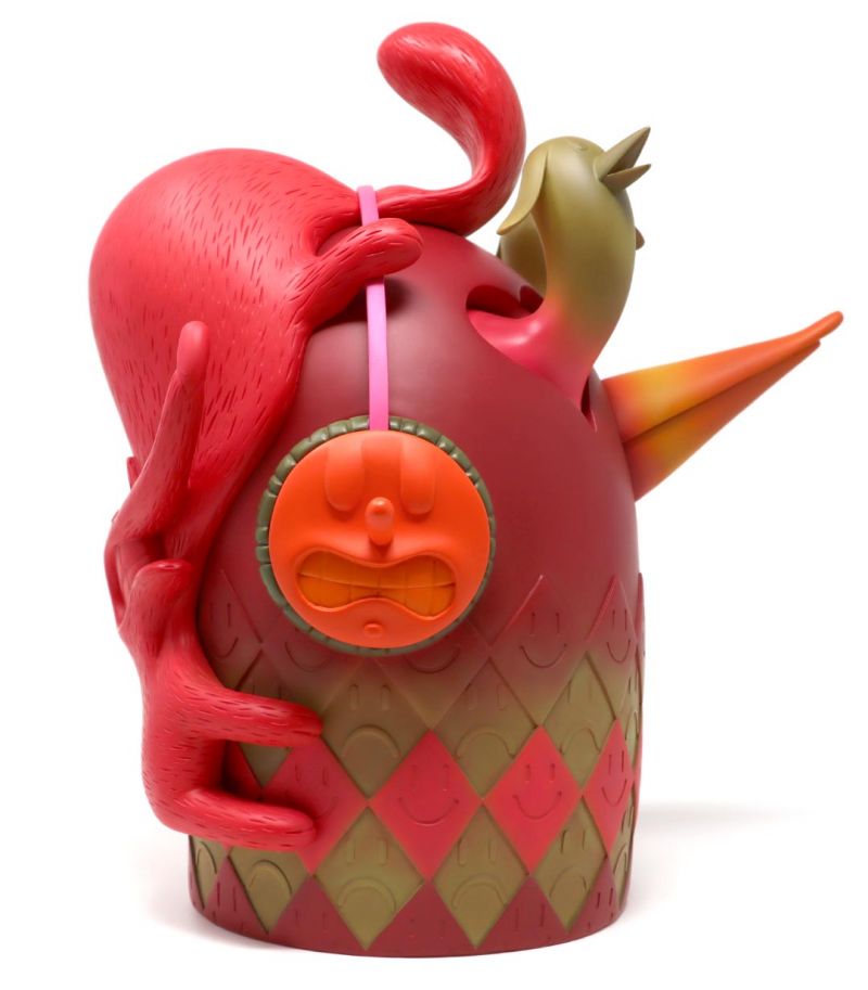 Beastie Head Alexone Dizac Artoyz Originals Sculpture