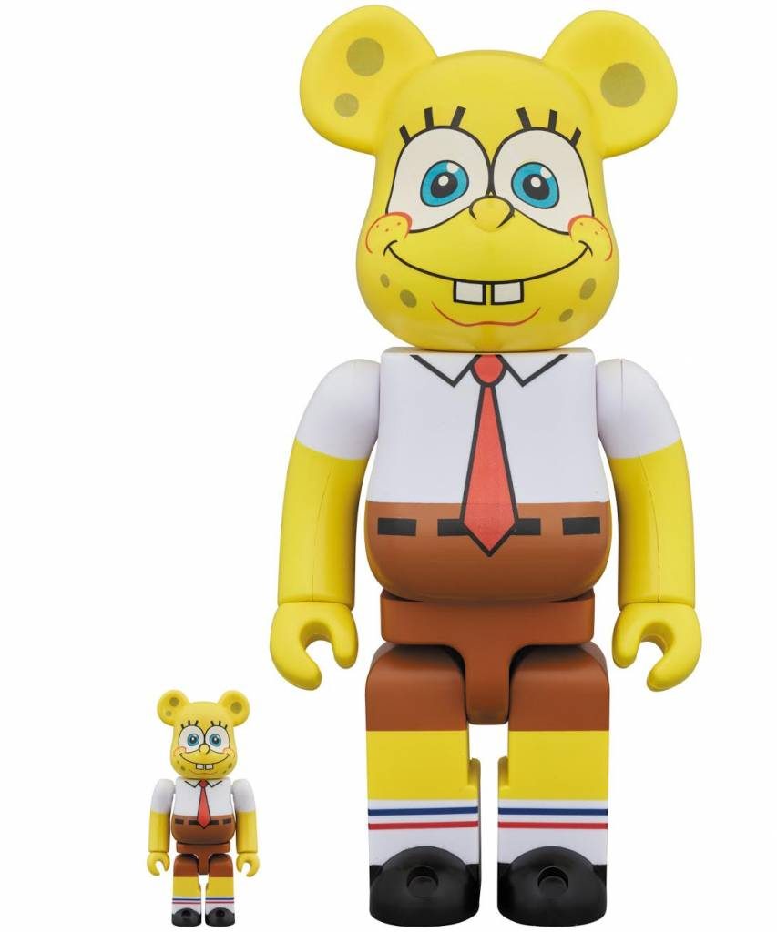 Bearbrick Set Spongebob Medicom