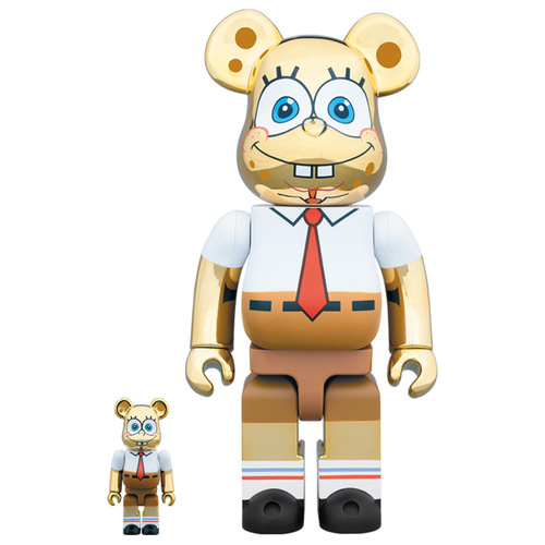 Bearbrick Set Spongebob Medicom