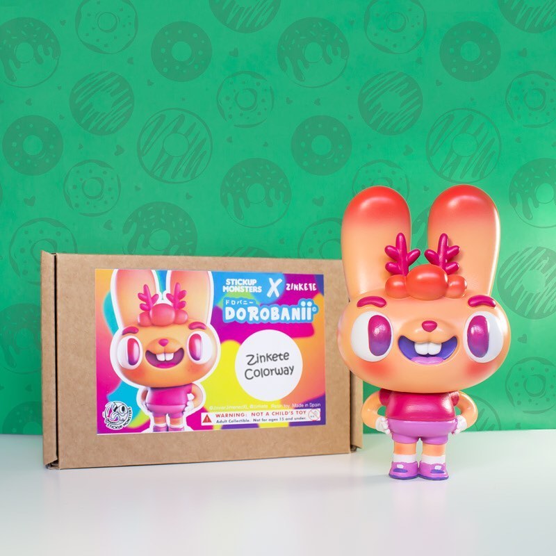 Dorobanii Stickup Monsters Javier Jimenez Zinkete Resin Toy Art Toy