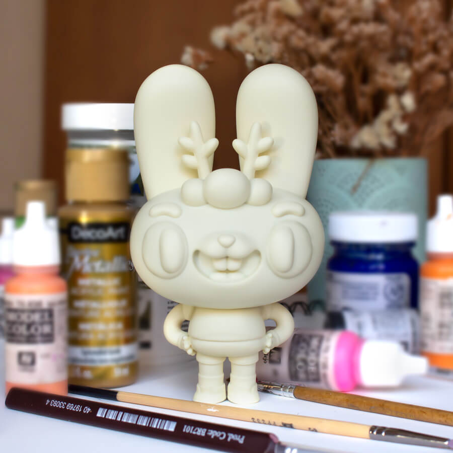 Dorobanii Stickup Monsters Javier Jimenez Zinkete Resin Toy Art Toy DIY Custom