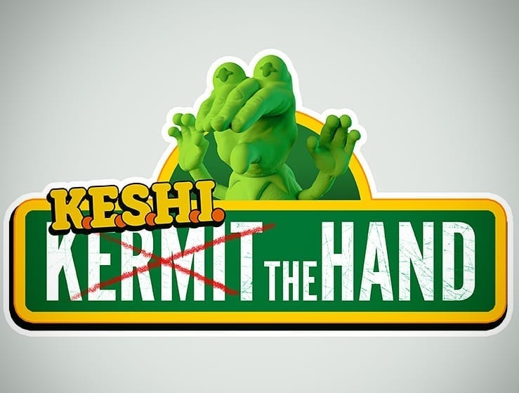 keshi the Hand Emilio Subira Art Toy