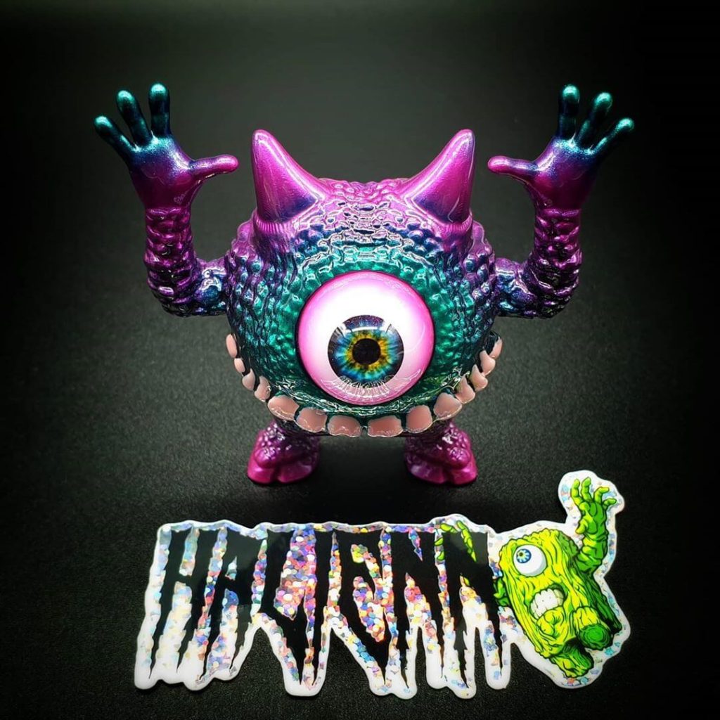 Daniel Halien Serie diabólica Babawa Art Toy Resina