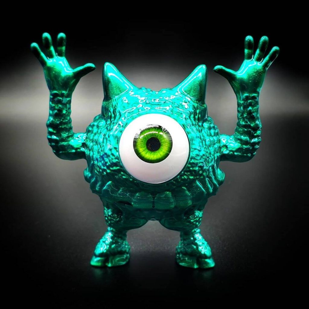 Daniel Halien Serie diabólica Babawa Art Toy Resina