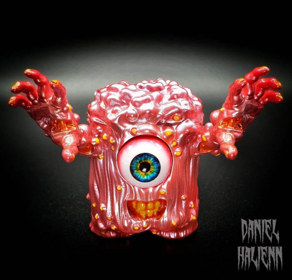 Daniel Halien Serie diabólica Mokko Art Toy Resina