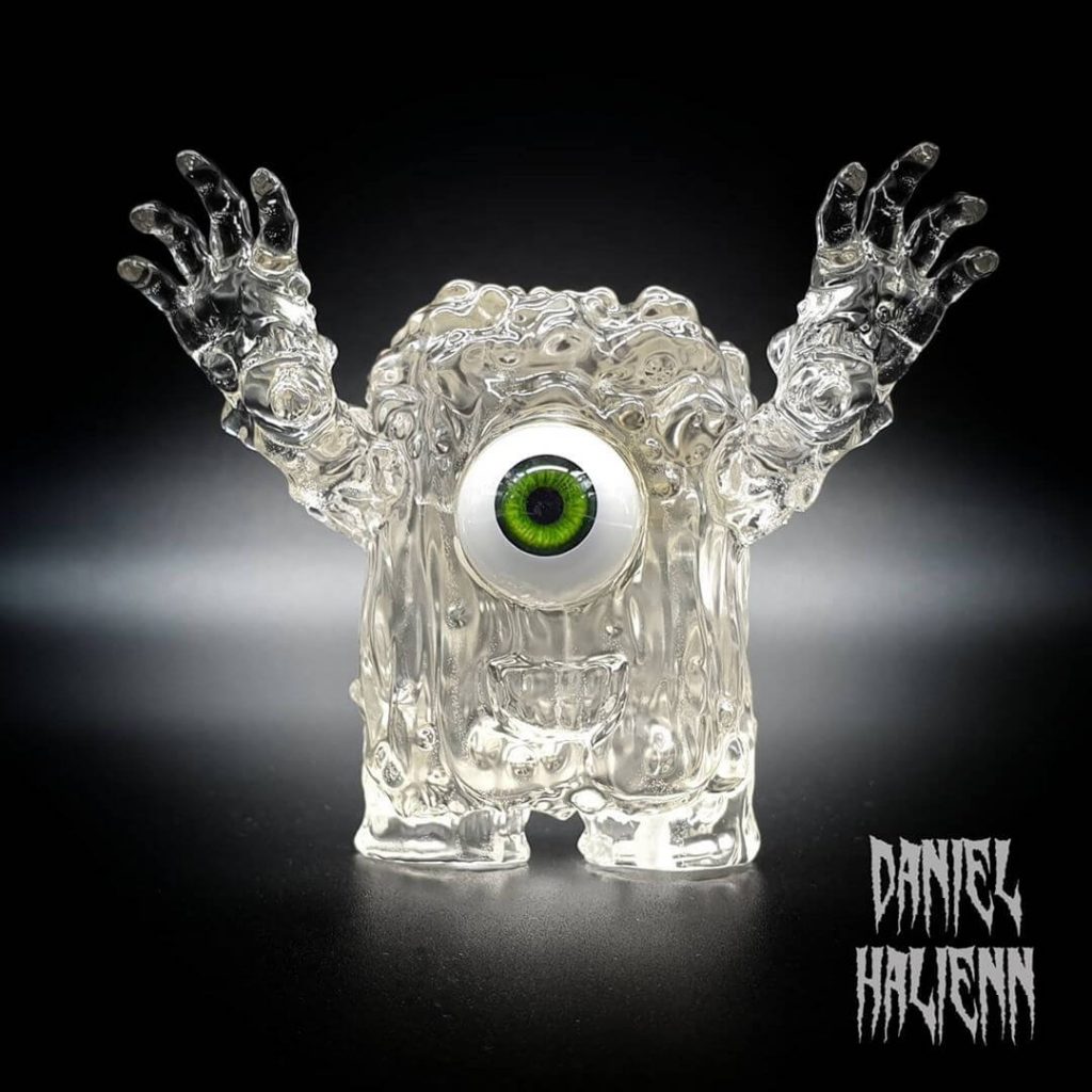 Daniel Halien Serie diabólica Mokko Art Toy Resina