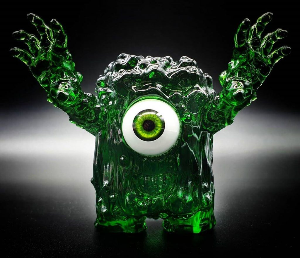 Daniel Halien Serie diabólica Mokko Art Toy Resina