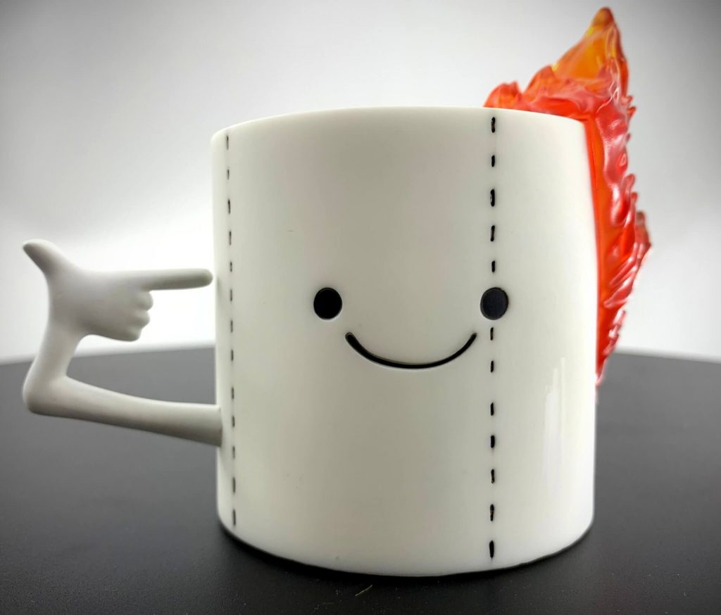 Double Ply Roll or Die Looming Doom Art Vinyl Toy