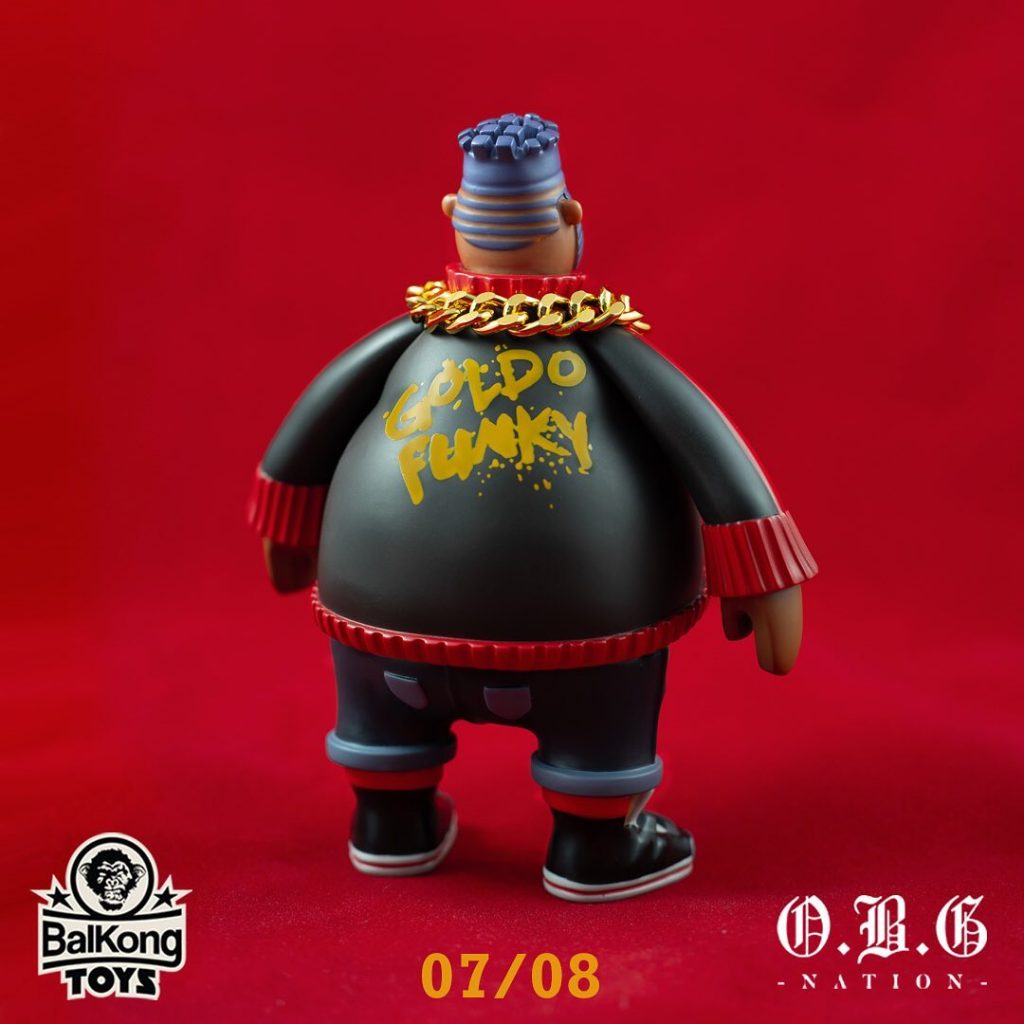 Goldo Funky Balkong Toys Akapellah Vinyl Toy