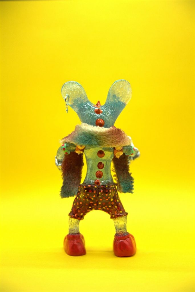 Miss Santeria Friky Mouse Second Impact Art Toy Resin Toy