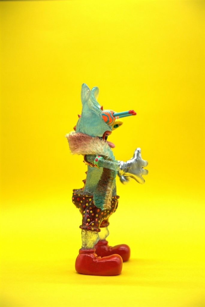 Miss Santeria Friky Mouse Second Impact Art Toy Resin Toy