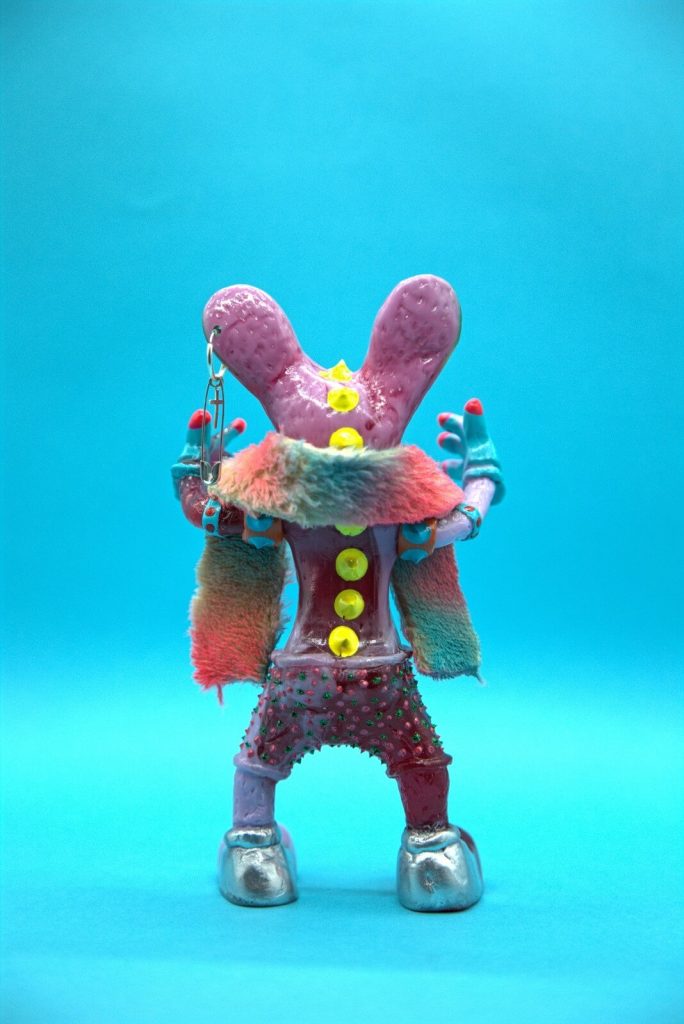 Miss Santeria Friky Mouse Second Impact Art Toy Resin Toy