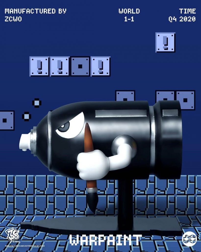 War Paint Juce Gace ZC World Art Toy