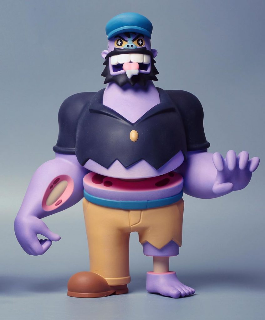 Bluto Zombie Luaiso Lopez ZCWO Art Toy Popeye