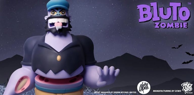Figurine POBBER Zombie Mario Luaiso Lopez – édition Limitée 2018 – Neuve