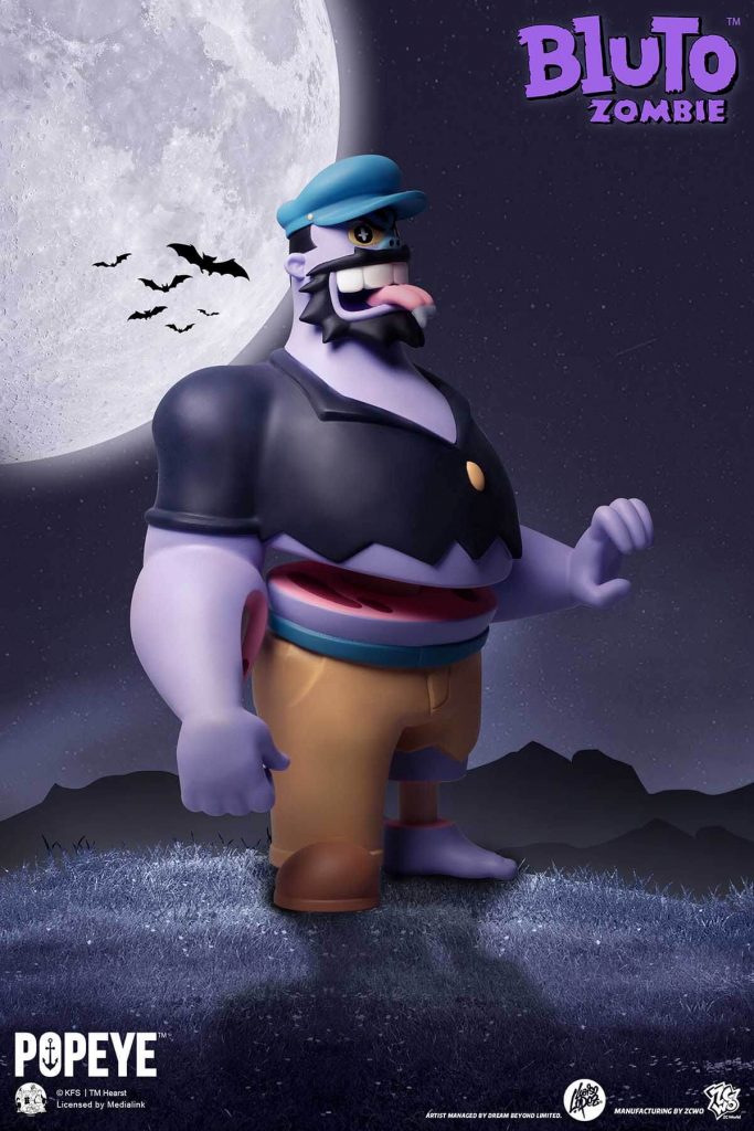 Bluto Zombie Luaiso Lopez ZCWO Art Toy Popeye