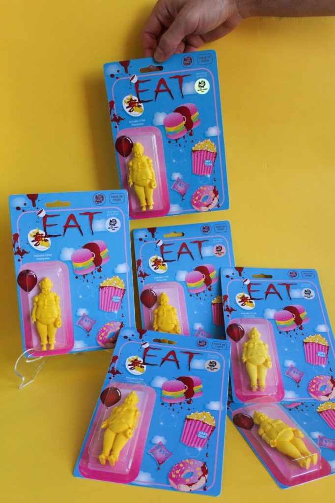EAT Six Foot Turkey Toys Bootleg Art Toy Pennywise