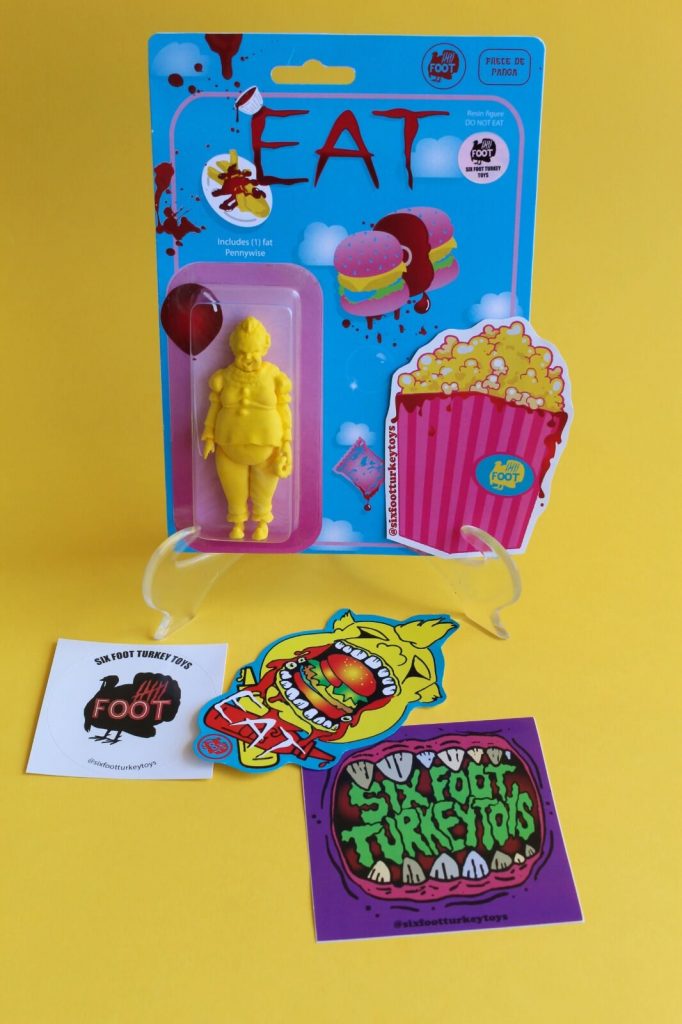EAT Six Foot Turkey Toys Bootleg Art Toy Pennywise