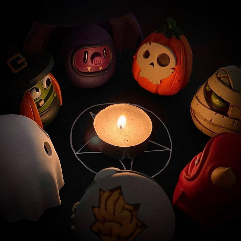 Darumonsters Crudo Miniatures Halloween 2020 Art Toys