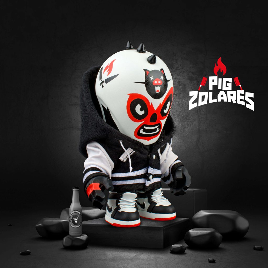 Pig Zolares Vinyl Toy Jhon Leon Art Toy