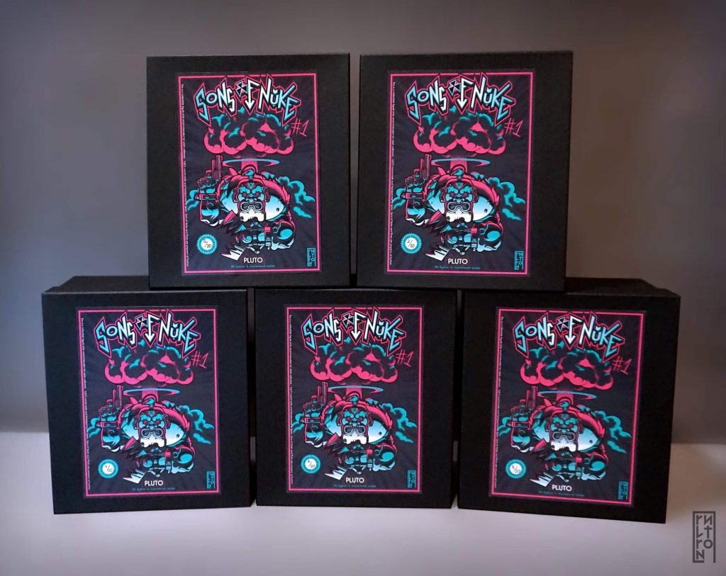 Pluto Rultron Art Toy