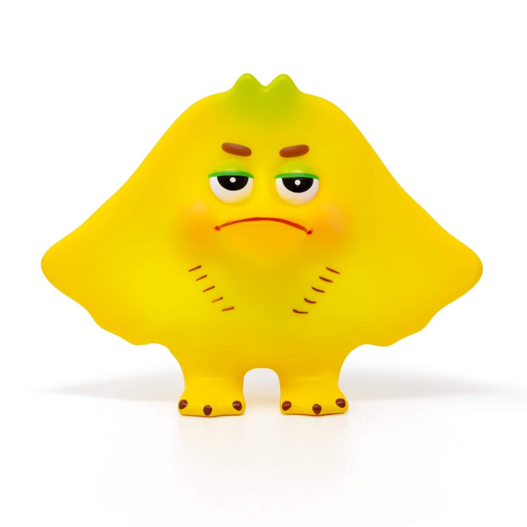 Anonymous Rat Stinging Duck Sofubi Art Toys