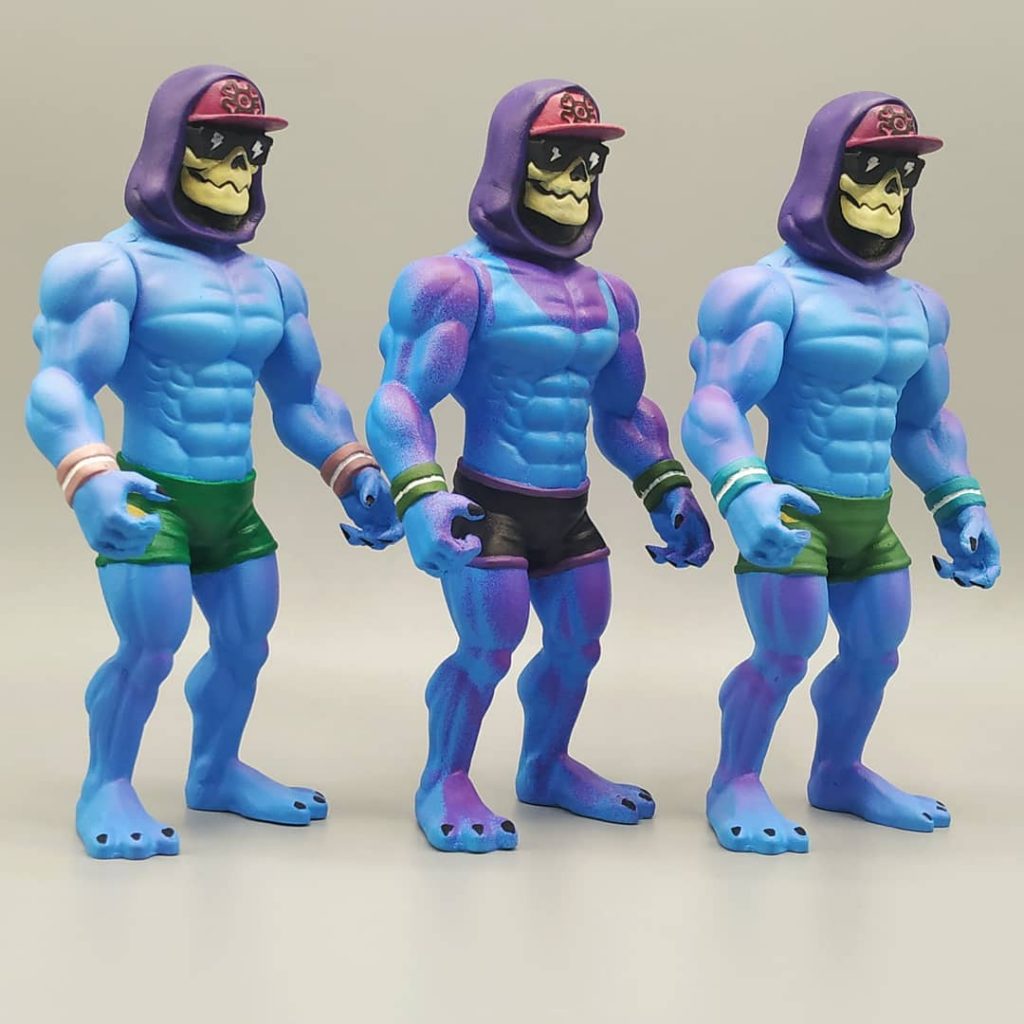 Evil Mind on Vacation Skeletor Hombre bala Toys