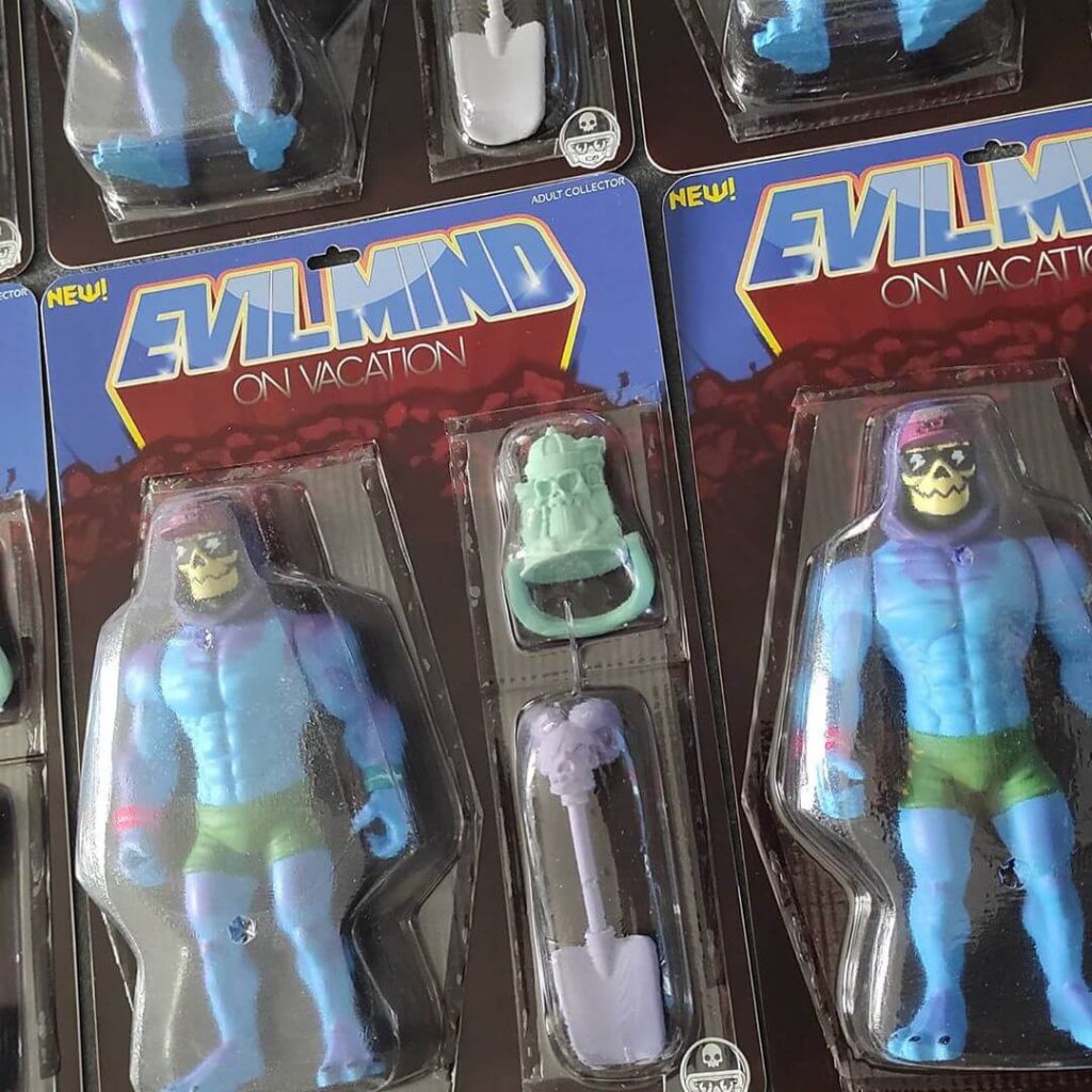 Evil Mind on Vacation Skeletor Hombre bala Toys